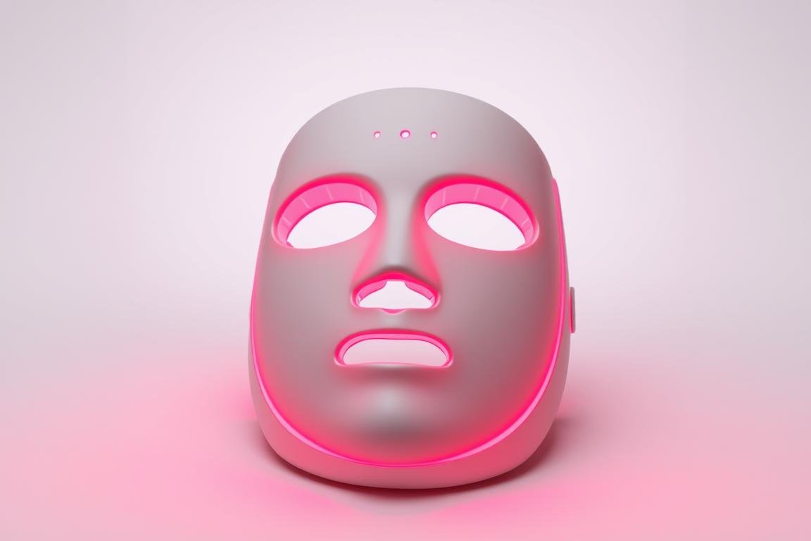 MAIKONG Red Light Therapy Facial Mask