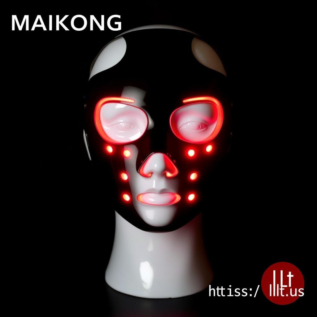 MAIKONG Red Light Therapy Mask for facial rejuvenation