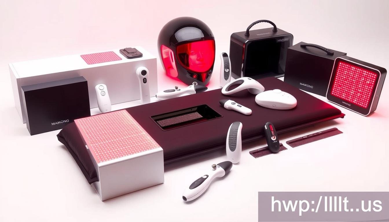 MAIKONG product line of red light therapy devices