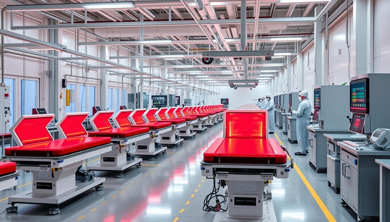 MAIKONG red light therapy bed manufacturing process