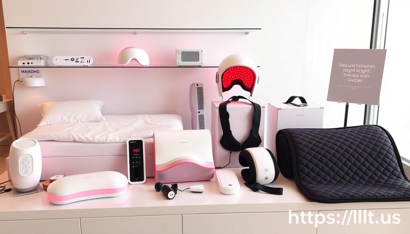 MAIKONG's complete product line of red light therapy devices