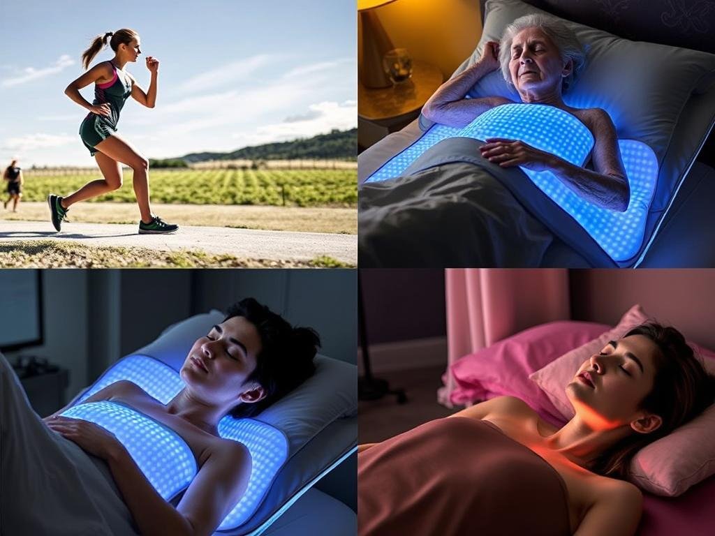Multiple users benefiting from LLLT Sleep Pad therapy