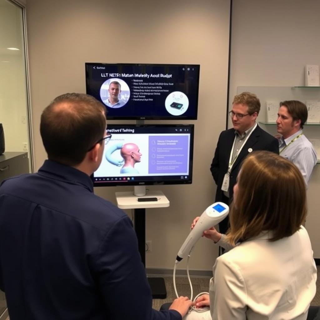 Product training session for sales staff Product training session for sales staff