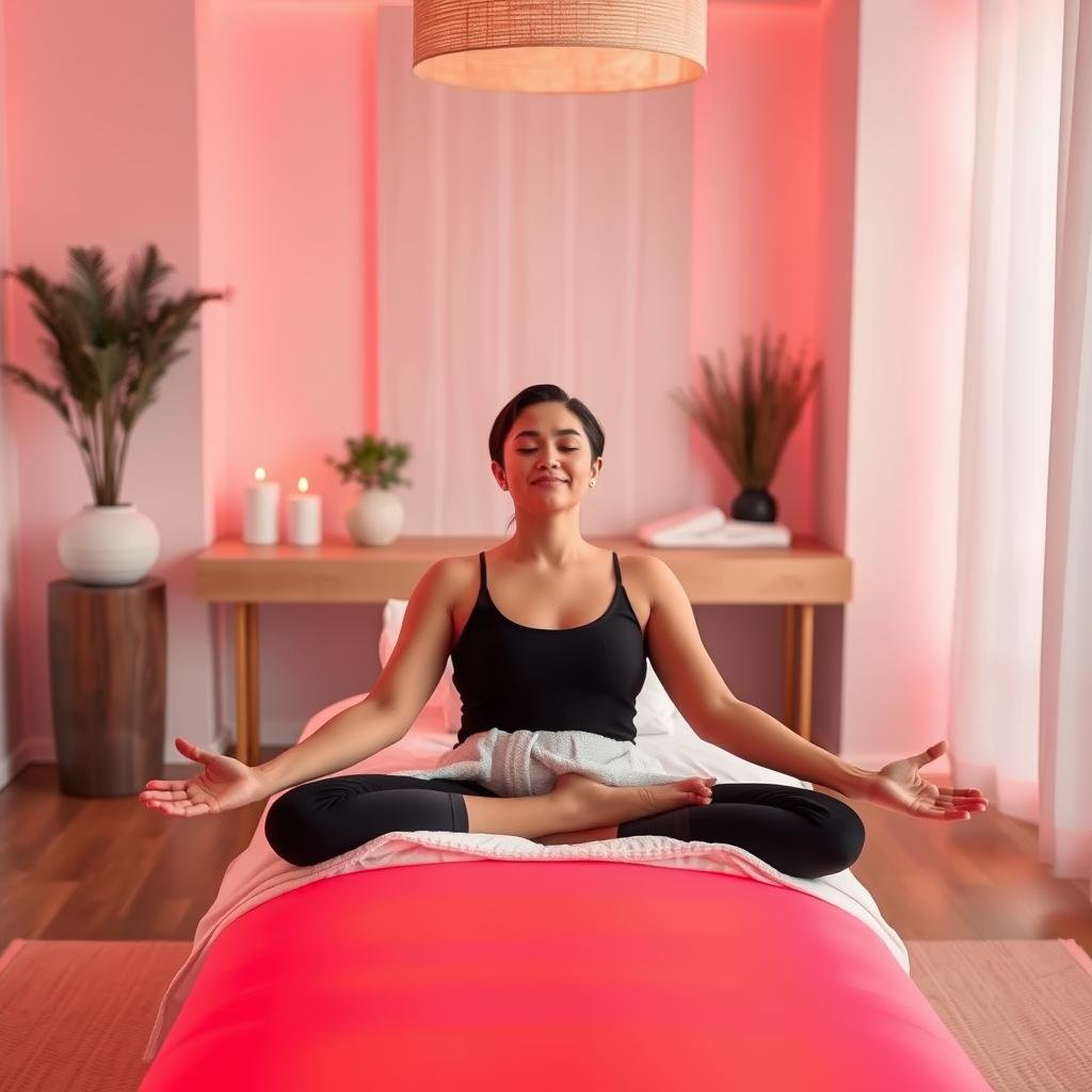 Red light therapy for holistic wellness